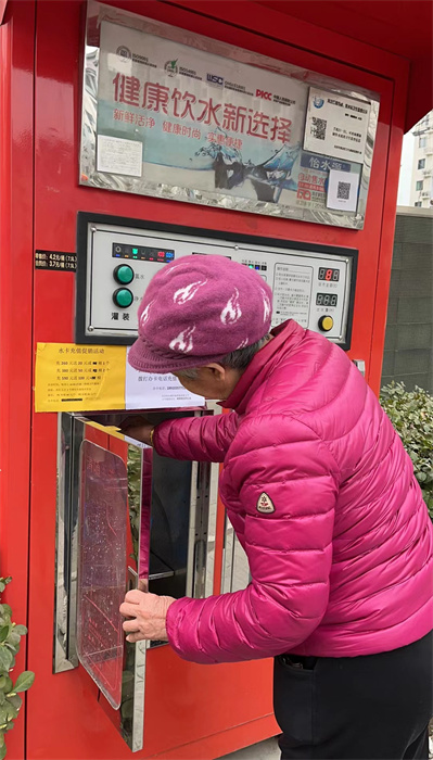 社区售水机案例